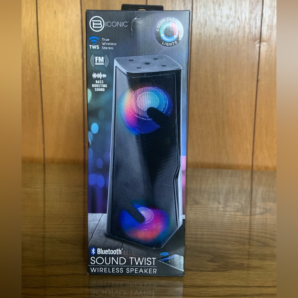 Biconic Bluetooth Sound Twist Wireless Speaker